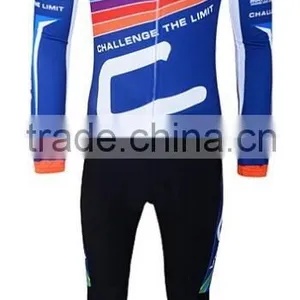 Long Sleeve Cycling Jacket/thermal Fleece Custom Cycling Clothing Winter, Sublimation Wholesale Sportswear Cycling Wear thumbnail-3