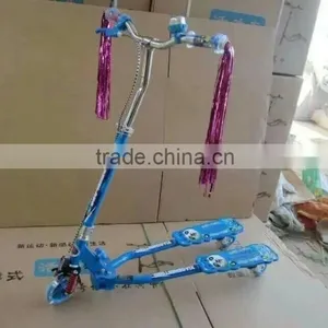 Factory Sale 3 Wheel Foot Brake Kids Kick Scooter for Promotion thumbnail-2