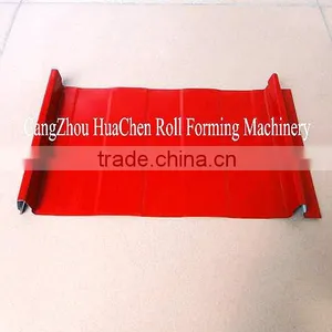 Standing Seam Metal Sheet Roof Press Profile Machine thumbnail-4