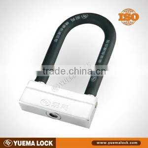 Motorcycle U Lock, Hardened Shackle, Double Locking, High Security Cylinder thumbnail-2