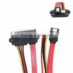 Sata 22 Pin With Screw Hole to 7 Pin +4 Pin Power Cable thumbnail-1