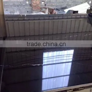 Chinese Black Marquina Marble Slab thumbnail-3