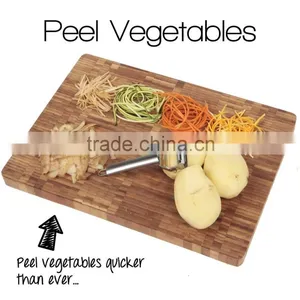 Ultra Sharp Stainless Steel Julienne Peeler Vegetable Slicer Julienne Slicer Kitchen Tool Kitchen Gadget thumbnail-3