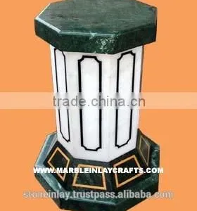 Green Marble Table Base & Stand thumbnail-1