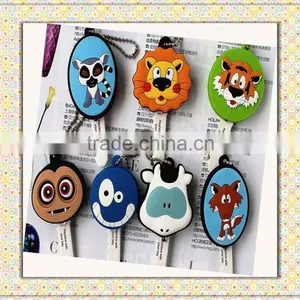 Factory New Design Plastic Fun Key Caps Silicone Rubber Cool Key Holder thumbnail-1