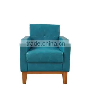 Green Living Room Leather Dining Arm Chair With Low Price thumbnail-2