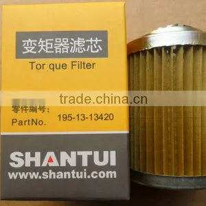 High Quality SHANTUI SD22 Bulldozer Spare Parts 195-13-13420 Torque Converter Filter thumbnail-1