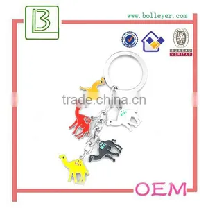 Enamel Camel Shaped Keychain Gift thumbnail-1
