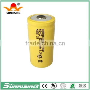 Manufacture Ni-CD 1.2V SC2000mAh Rechargeable Battery for Solar Light thumbnail-3