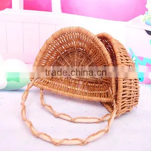 2016 New Decoration Gifts Arts Willow Baskets Wicker Baskets Picnic Baskets Flower Baskets Fruit Baskets thumbnail-3