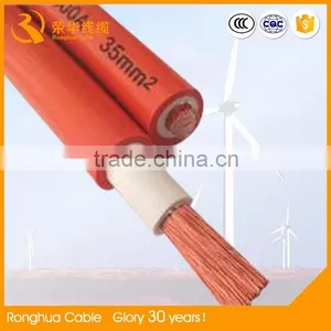 YH50 Natural Rubber Welding Cable/welding Torch Cable 50mm2 Copper/aluminum 400AMP H01N2-D/H01N2-E thumbnail-1