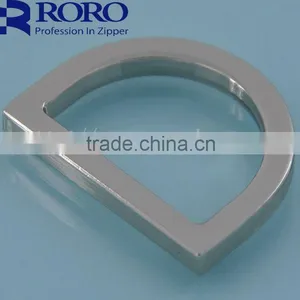 RORO119205 Half Ring White Gold Garment Buckle thumbnail-1