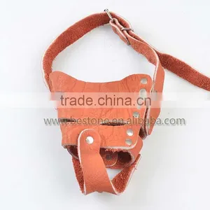 Pure Leather Pet Dog Toe Clip Mask thumbnail-6