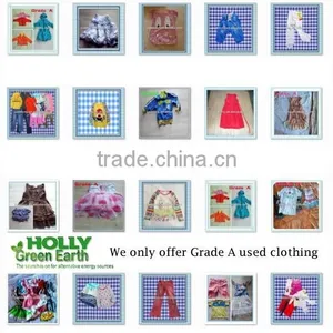 Used Clothing for Children Summer China Factory Grade A Top Premium Warehouse Boys Girls Wholesale Second Hand Used Clothing thumbnail-1