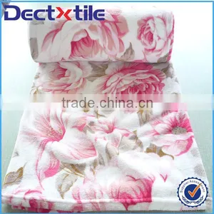 Printed Flower Fleece for Sleep Garment thumbnail-2