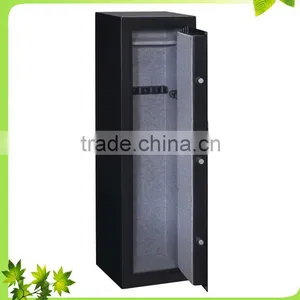 Portable Gun Cabinet Laptop Size Hotel Safe Anti-burglary Money Steel Fingerprint Safe Box Grey Home Digital Safe Deposit Box thumbnail-6