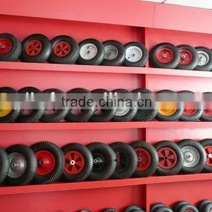 Wholesale 4.00-8 PU Foam Wheel Air Wheel Solid Wheel for Wheelbarrow Quality Choice thumbnail-6