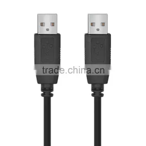 6 Foot Black USB 2.0 High Speed A Male To A Male Cable thumbnail-4