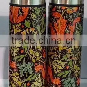 Screw Stoper Double Wall Stainless Steel Bullet Vacuum Flask With Pouch thumbnail-3