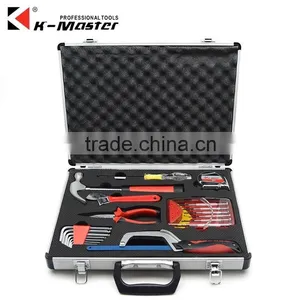 K-Mastet Factory Direct Sales 20 Pcs High Quality Household Hand Tools Aluminum Alloy Tool Box thumbnail-1