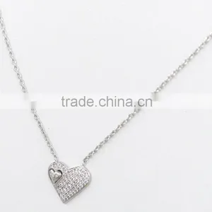 2016 Fashion Jewlery Necklace Designs Silver Plated Pendant thumbnail-4