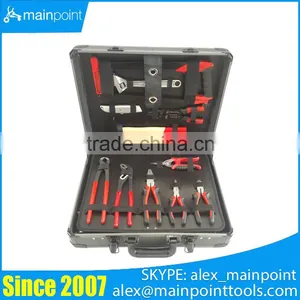 125pcs Aluminium Case Combination Mechanic Tool Box Set thumbnail-1