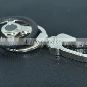 Fashion High Quality Carwheel Shape Metal Keychain thumbnail-2