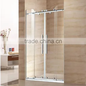 Bathroom Tempered Glass Door Shower Screen D15 thumbnail-1