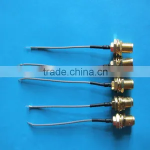 Factory Supplier 25cm Length Cable , SMA Male To IPEX RF Cable , Coaxial SMA Male To IPEX Cable thumbnail-1