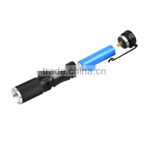 Premium Quality Graded Anti-Sliding Design 240 lm Zoomable Mini LED High Power Flashight thumbnail-4