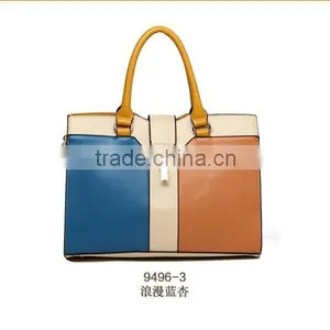 Fashion Amazon Women Embossed Leather White Crocodile Patent Doctor Style Top Handle Handbag Lady Purse thumbnail-1
