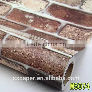 Self-adhesive Waterproof Hot Sale Brick Design Closeout Wallpaper Quality Choice thumbnail-4