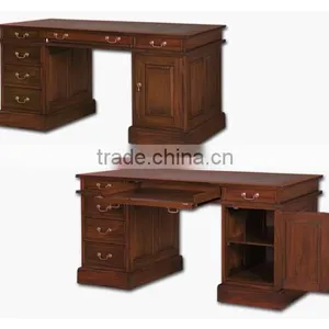 Mahogany Desk Office 155 Comp Indoor Furniture thumbnail-1