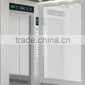 Hair Line Stainless Steel Passenger Elevator With Safe and Low Noise thumbnail-1