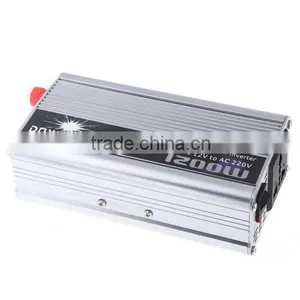 1200W WATT DC 12V to AC 220V Portable Car Power Inverter Adapter Charger Converter Transformer thumbnail-4