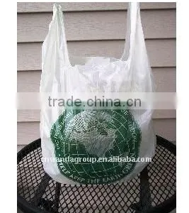 HDPE T-shirt Bag for Food Packing thumbnail-1