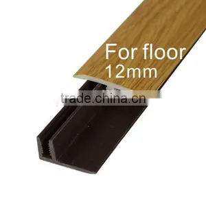 PVC Floor Edge Strip//PVC T-moulding Trim//laminate Cover//Laminate Transition thumbnail-1