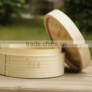 Reasonable Eco-friendly Chinese Hot Stamped Kitchenware Bamboo Steamer thumbnail-2