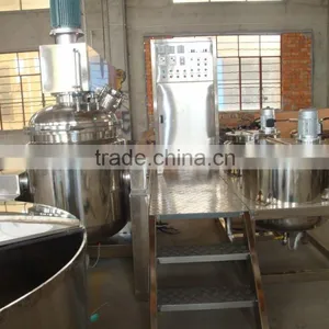 Shaving Cream Stainless Steel Vacuum Emulsifying Mixer thumbnail-3