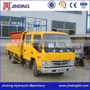 10m Lifting Height Truck Mounted Hydraulic Scissor Elevating Platform Quality Choice thumbnail-3