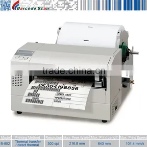 A4 Powerful Wide Web Printing TEC B-452 Bar Code Label Printer thumbnail-1