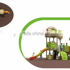 China Park Equipment Outdoor Playground With Plastic Slide thumbnail-2