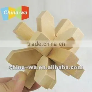 Novel Wooden Puzzle Toys and Intelligent Brain Teaser thumbnail-1