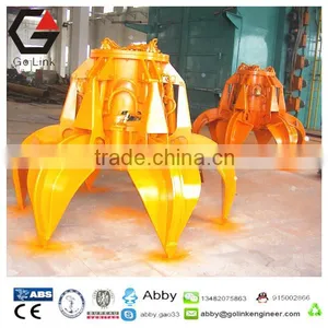 GOLINK Electric Hydraulic Orange-peel Grabs Garbage Grab Made in China thumbnail-1