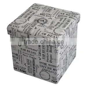 Foldable Storage Ottoman!intellectually, Spiritually and Emotionally thumbnail-1