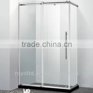 Stainless Steel Corner Entry Door Rectangle Shower Enclosure BF0831(L) thumbnail-1