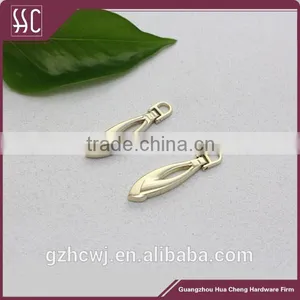 New Style Customized Zipper,fashion Metal Zipper Puller Slider for Handbag,bag Accessory thumbnail-2