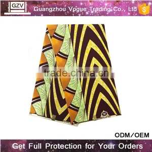 Online Wholesale High Quality 100% Cotton Hollandais Wax African Real Dutch Wax Print Fabric thumbnail-4