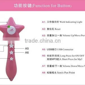Pink Star Reading Pen Interactive Toy Factory thumbnail-4