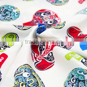 Types of Facial Make-up in Beijing Opera Printed Fabric thumbnail-4